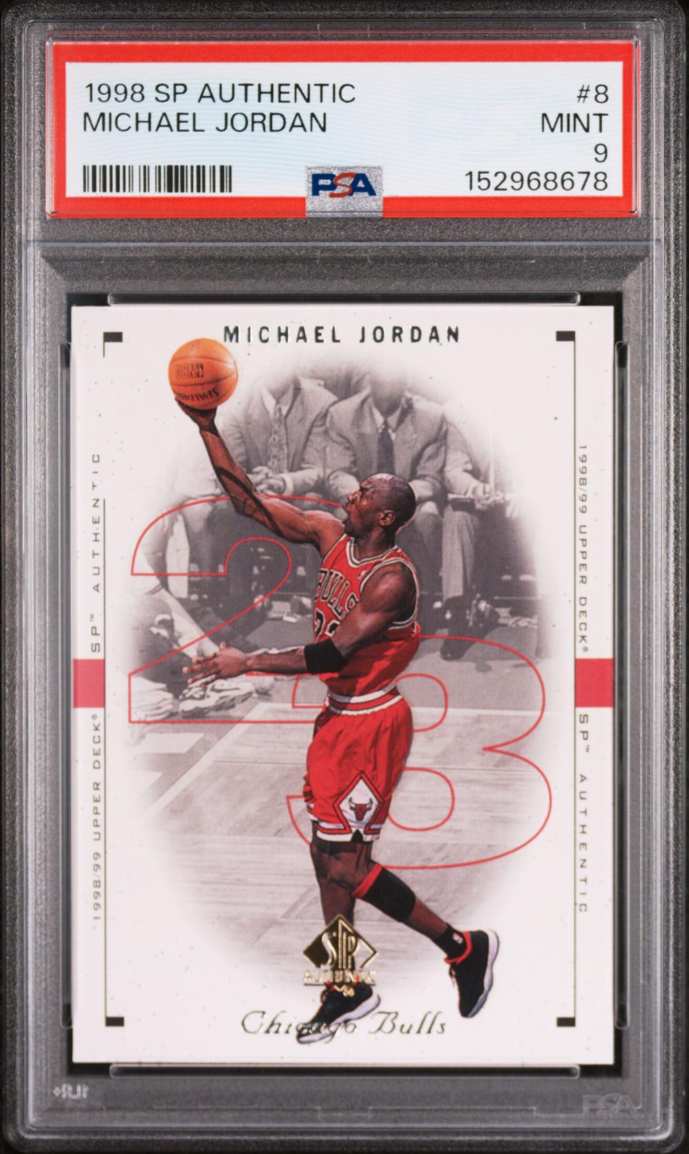 1998 Michael Jordan - Basketball SP Authentic PSA 9 MINT